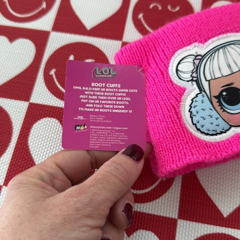 L.O.L. Surprise! Pink Boot Covers